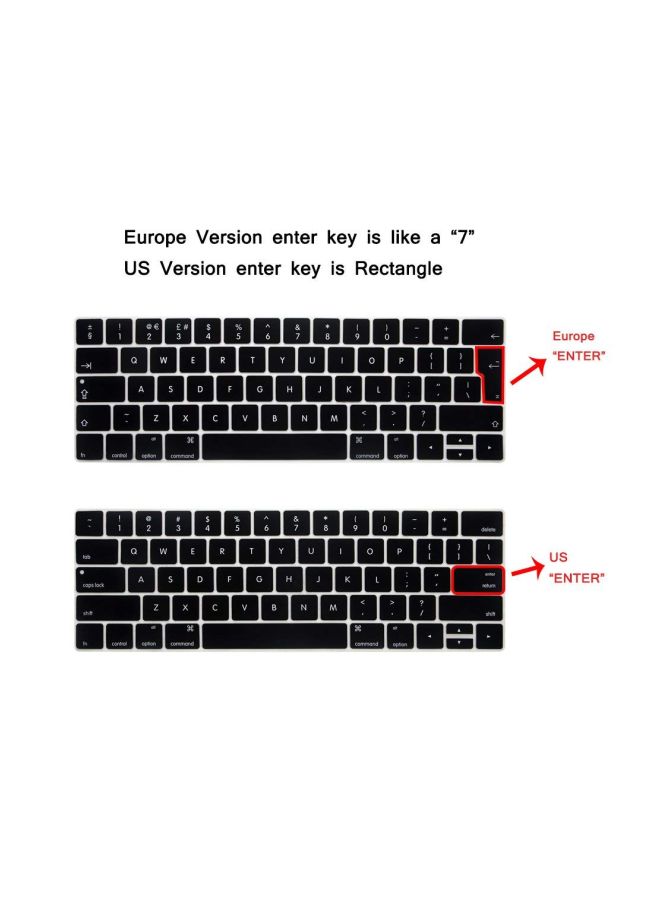 Ozone Keyboard Skin With Touch Bar For Apple MacBook Pro A1706/A1707 Pink - Image 4