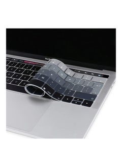 Ozone Keyboard Skin For Apple MacBook Pro A1706/A1707 With Touch Bar Grey/Black  - Image 4