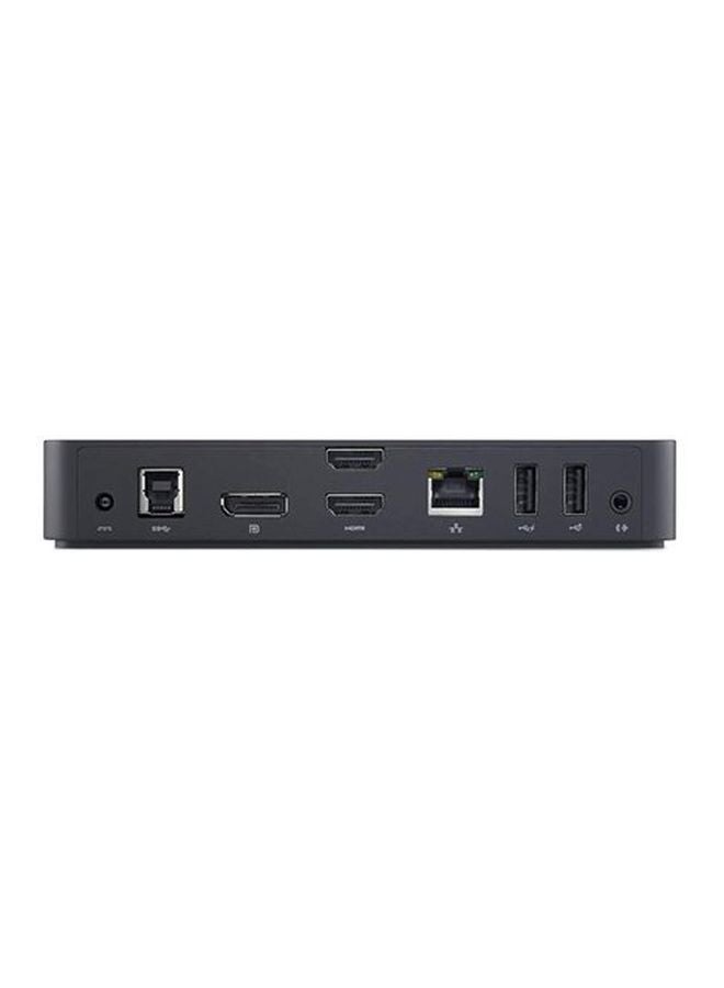 Multipurpose Triple Display Docking Station Black