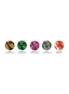 iCraft Pack Of 5 Deco Foil Colour Transfer Sheets  - Image 2
