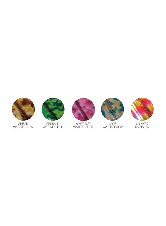 iCraft - Pack Of 5 Deco Foil Colour Transfer Sheets - Image 1