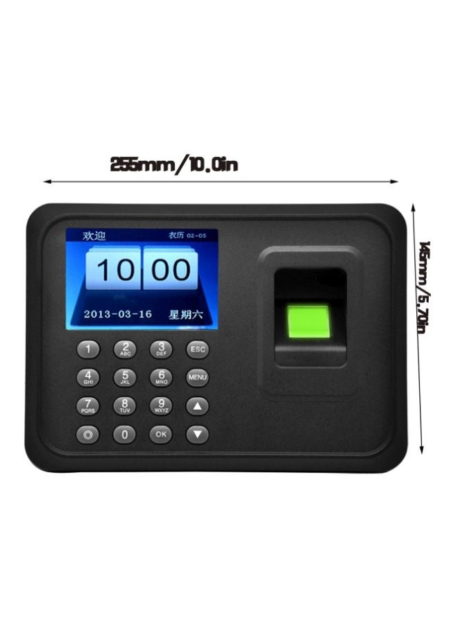 Generic A6 Smart Attendance Machine Recorder Silver  - Image 4