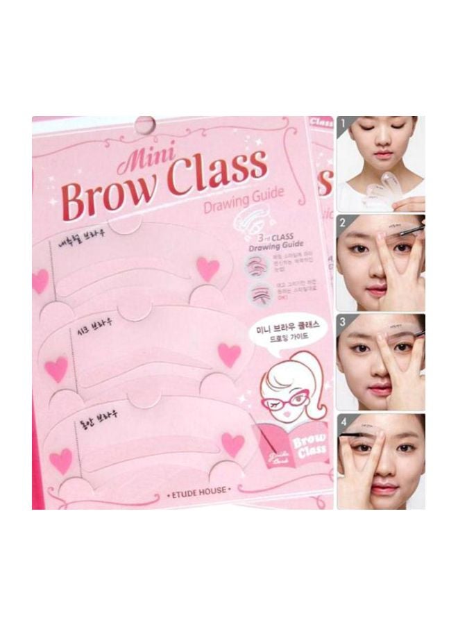ETUDE HOUSE 3-Piece Mini Brow Class Drawing Guide White  - Image 2