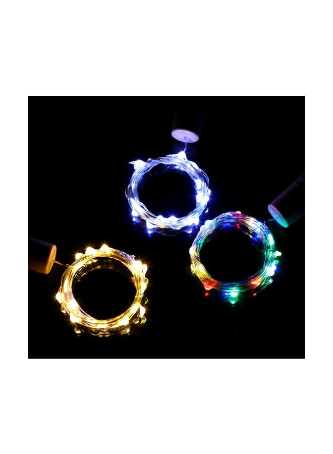 10-Piece LED Fairy String Light Multicolour 2meter - Image 4