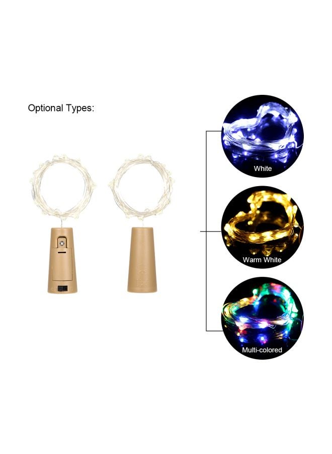 10-Piece LED Fairy String Light Multicolour 2meter - Image 5