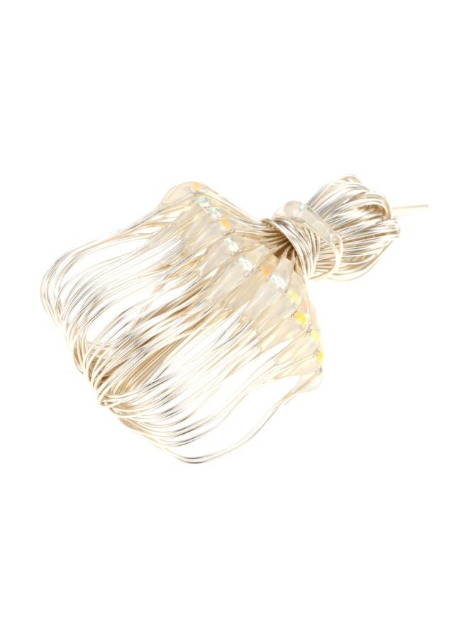 10-LED Water Resistant String Light White 10meter - Image 3
