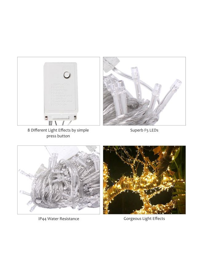 99-LED Water Resistant String Light Warm White 10meter - Image 2
