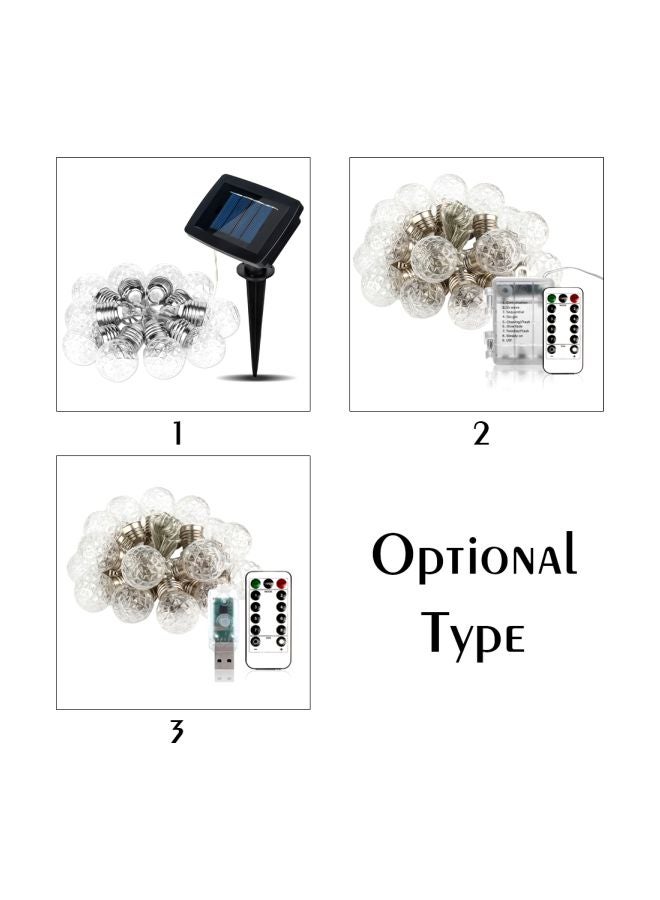 Outdoor Decoration Fence String Light White - Image 4