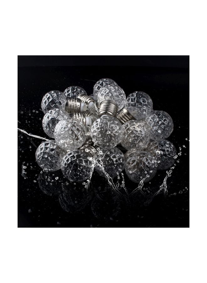 Outdoor Decoration Fence String Light White - Image 2