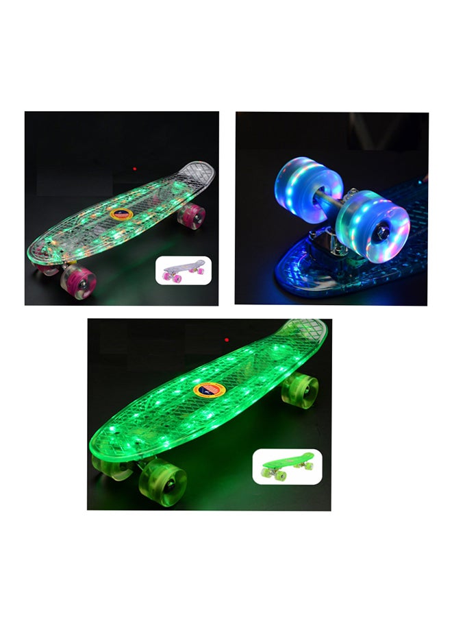 Cool Baby Ride On Four-Wheel LED Skateboard  - Image 2
