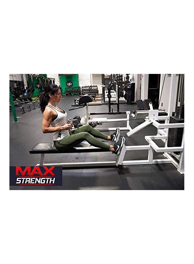 Max Strength - Barbell Machine Cable Attachment Revolving Curl V Shaped Bar 60cm - Image 1