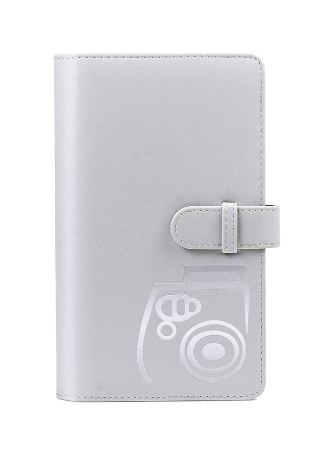 CAIUL Mini Photo Album Wallet Grey - Image 1