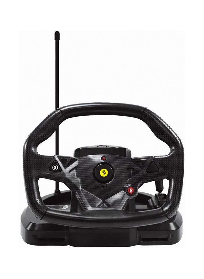 RASTAR Remote Control Car  1:18 Ferrari F12 With Steering Wheel Controller  - Image 3