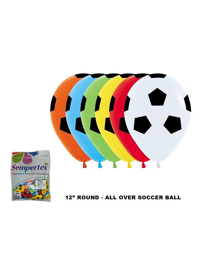 سيمبرتكس بالون دائري الشكل من اللاتكس من 50 قطعة 12بوصة - Image 2