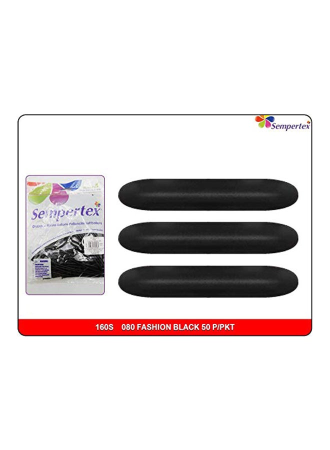 Sempertex 50-Piece 160Q Long Latex Balloon Set  - Image 1