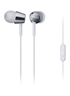Sony In-Ear Wired Earphones White 