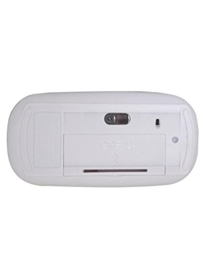Wireless Optical Mouse With Receiver White - Image 2