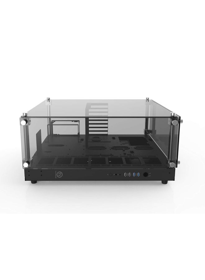 Thermaltake - Core P5 Tempered Glass ATX Gaming PC Case Grey - Image 1