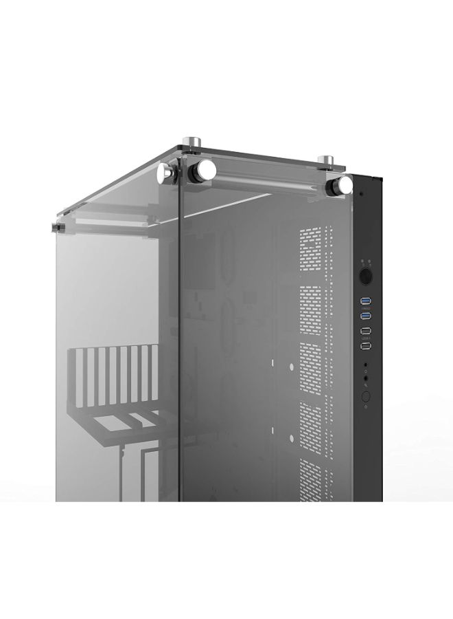Thermaltake - Core P5 Tempered Glass ATX Gaming PC Case Grey - Image 1