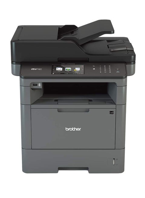 طابعة ليزرية لاسلكية شبكية أحادية اللون طراز MFC-L5755DW أسود