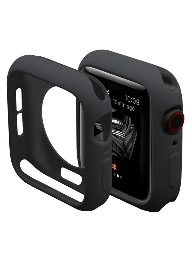 Protective Shell Cover For Apple iWatch 40 mm Black - Image 1
