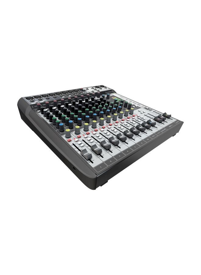 Mixer And Audio Interface With Effects Signature 12 MTK Black