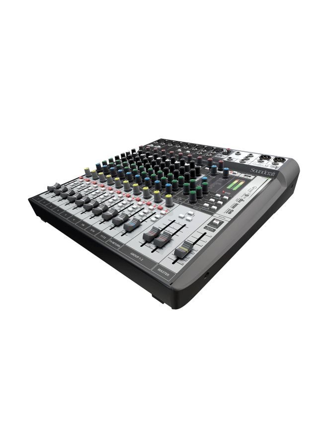 Mixer And Audio Interface With Effects Signature 12 MTK Black