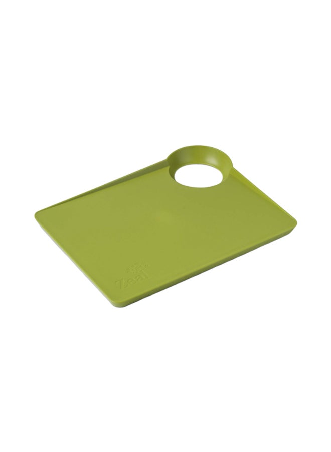 زيل لوح تقطيع للمواد الغذائية أخضر 33.5x25.5x3سم - Image 1