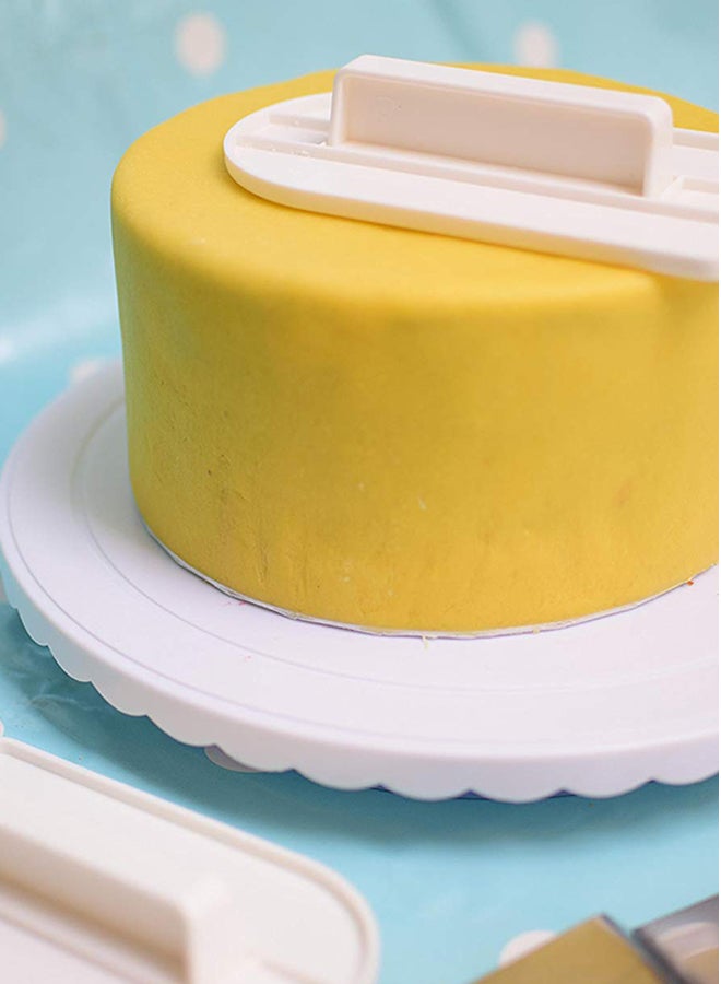 تالا منعم حواف مستقيم أبيض 3x14.5x19.7سم - Image 2