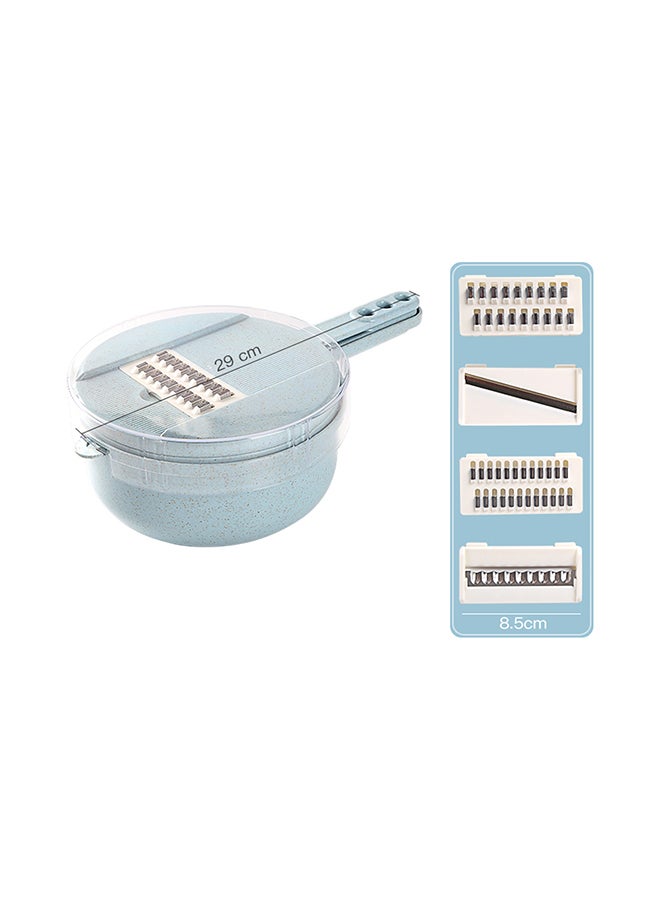 Vegetable Chopper Onion Chopper Blue 27.0x20.0x11.5centimeter  - Image 1