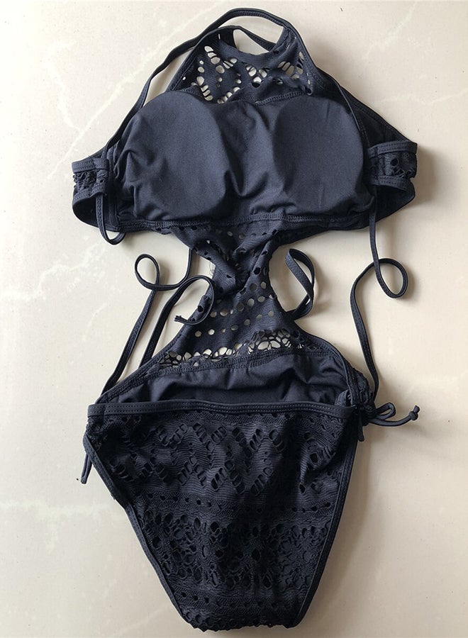 Generic - Venus Queen Chic Beach Bikini Bathing Swimsuit Black - Image 1