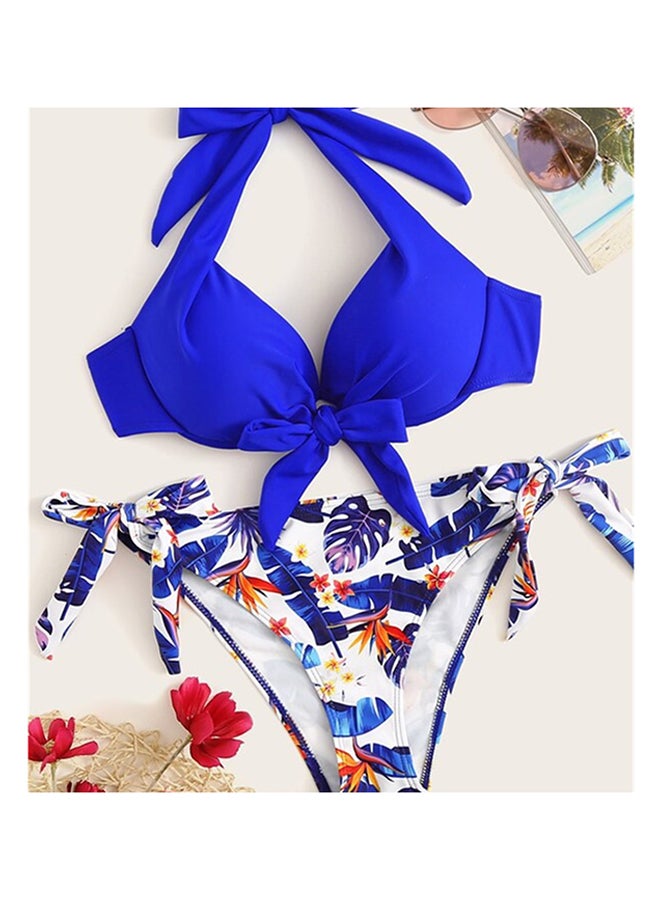 2-Piece Swimsuits Front Bowknot Decor Fashion Bikini Set Multicolor - Image 2