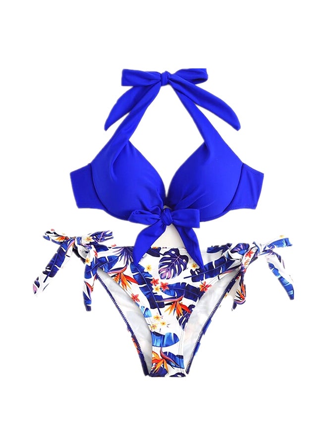 2-Piece Swimsuits Front Bowknot Decor Fashion Bikini Set Multicolor - Image 1