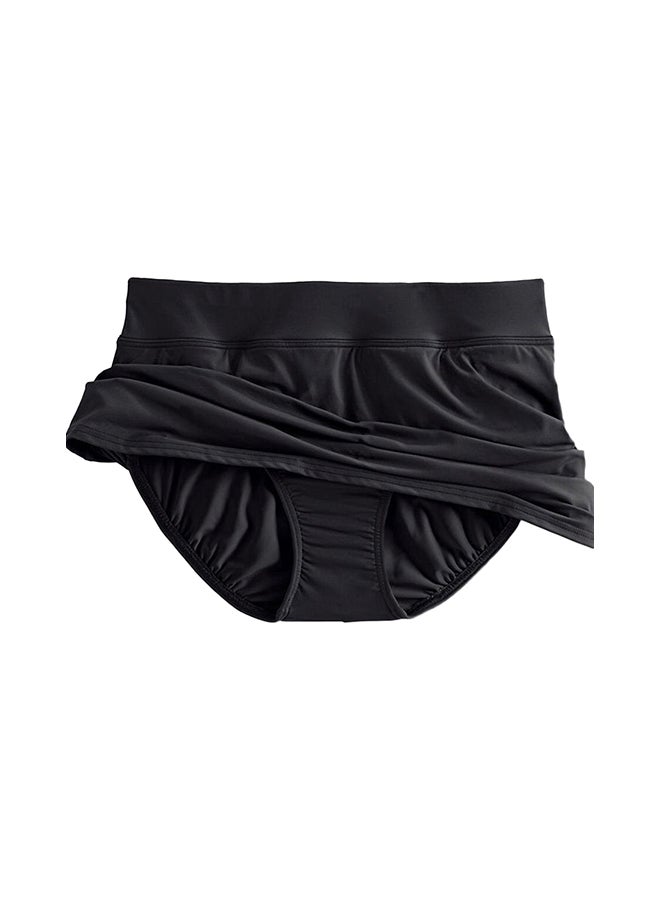 Generic Handise Solid Breathable Skirt Black  - Image 4