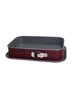 Tognana Rectangular Spring Form Bakeware Pan Burgundy 35x23x7.8cm 