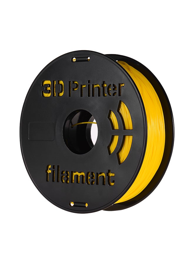 Spool 1.75mm Flexible 3D Printer TPU Filament Yellow - Image 1