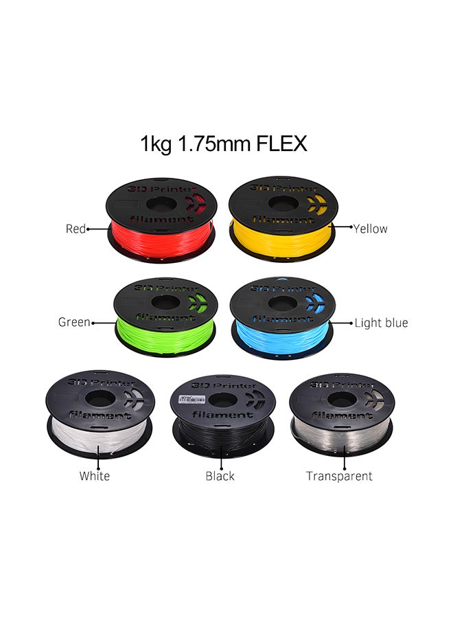 Spool 1.75mm Flexible 3D Printer TPU Filament Red  - Image 3