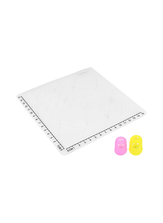 Printing Pen Design Mat White  - Image 3