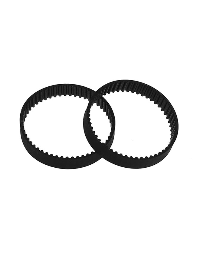 Aibecy 2-Piece Timing Rubber Synchronous Belts Set Black  - Image 1