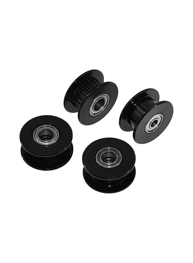 Aibecy 10-Piece Idle Pulley Gear Wheels Set Black  - Image 2