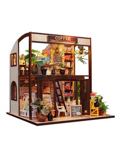 Flever Creative Room With Furniture DIY Doll House 7.87 x 7.75 x 7.08inch  - Image 1