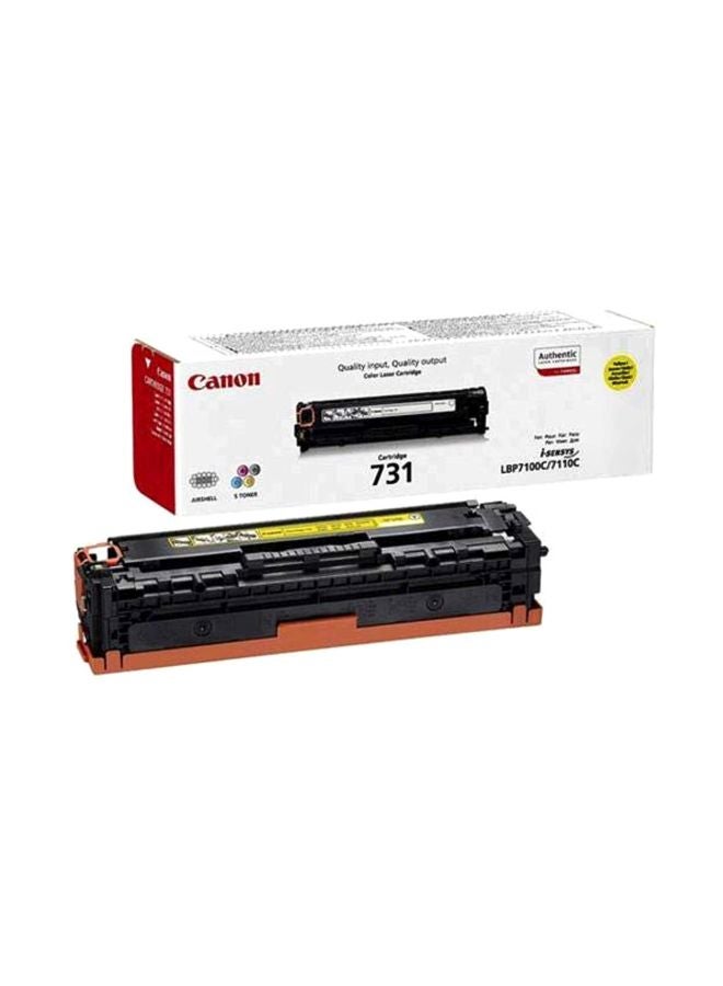 Canon 731 Laser Toner Cartridge Yellow