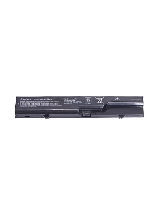 Generic - 4400.0 mAh Replacement Laptop Battery For HP 620 Black - Image 1