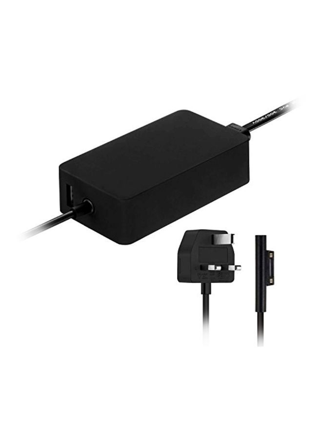 E EGOWAY - Power Adapter Charger For Microsoft Surface Pro Black - Image 1
