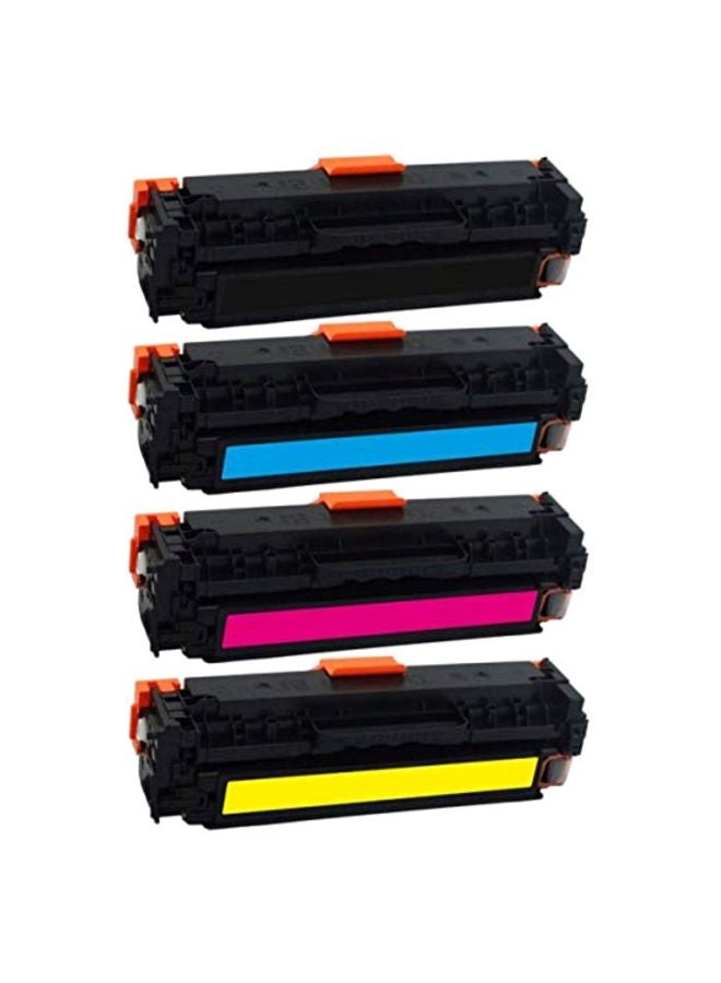 Smart Print Solutions - 4-Piece Toner Cartridge Set For HP Printer Blue/Pink/Yellow - Image 1