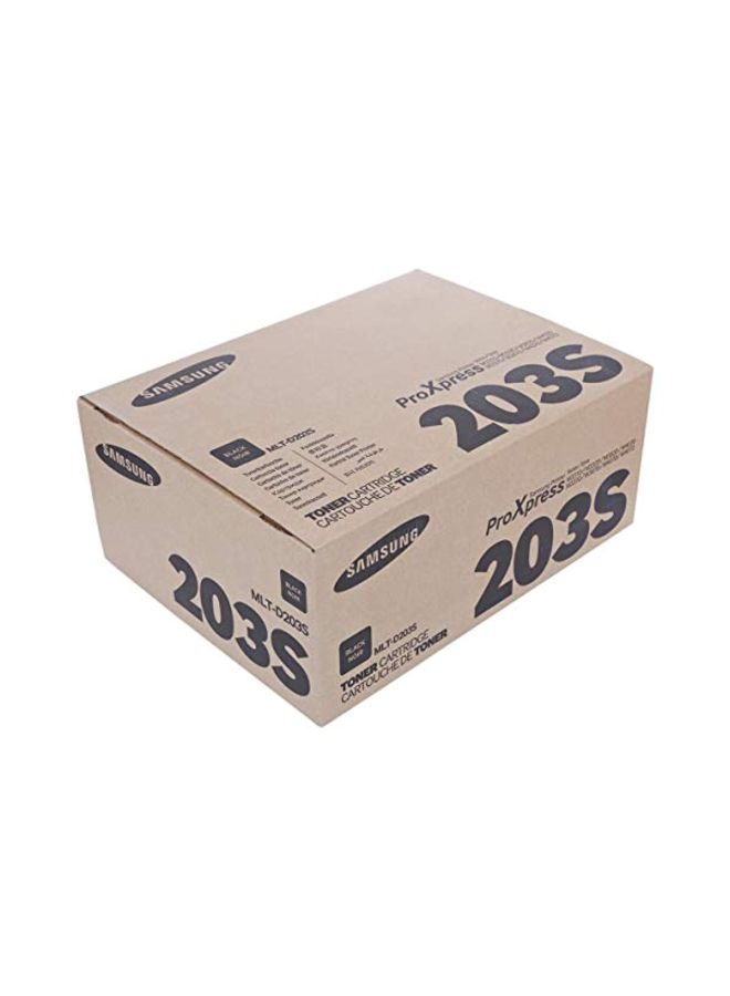 سامسونج - خرطوشة حبر ليزر لطابعة سامسونج موديل MLT-D 203 S أسود - Image 1