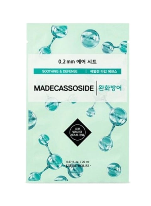 0.2 Therapy Air Sheet Mask - Madecassoside 20ml
