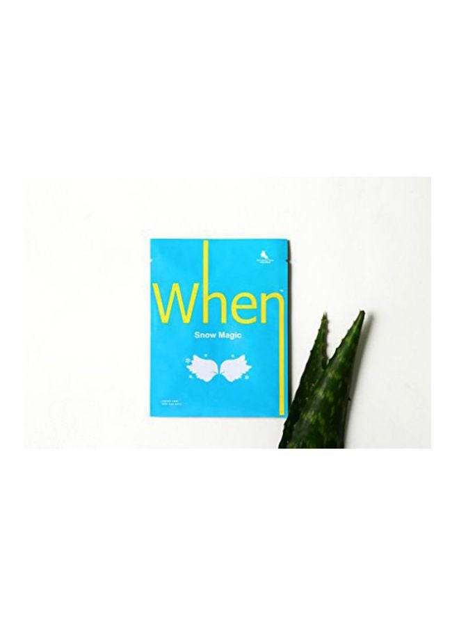 When Pack Of 12 Snow Magic Radiance Sheet Mask - Image 3