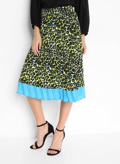 Leopard Printed Skirt Multicolour