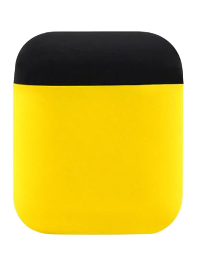 GerTong Protective Case Cover For Apple AirPods Yellow/Black 